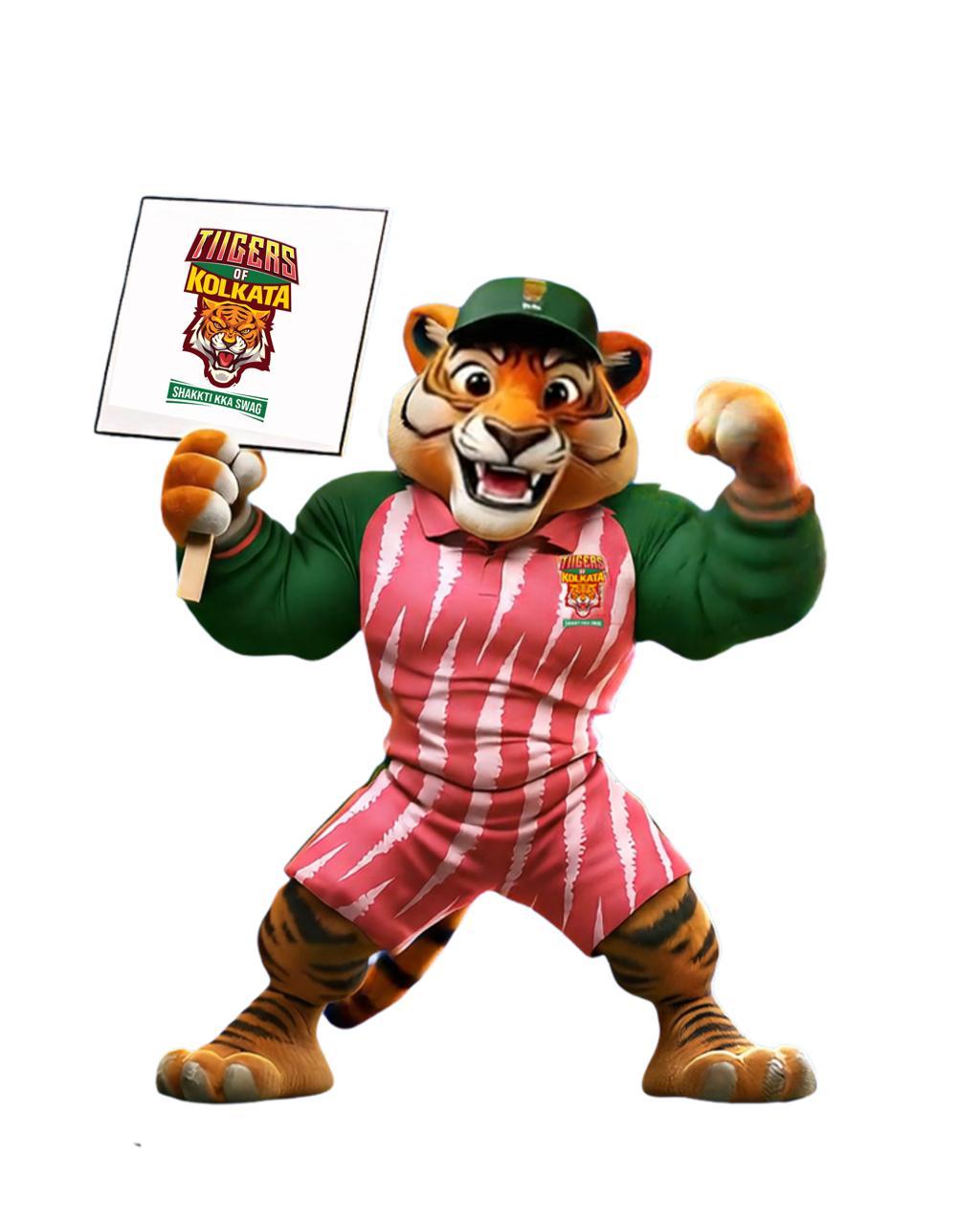 Tiigers of Kolkata Mascot