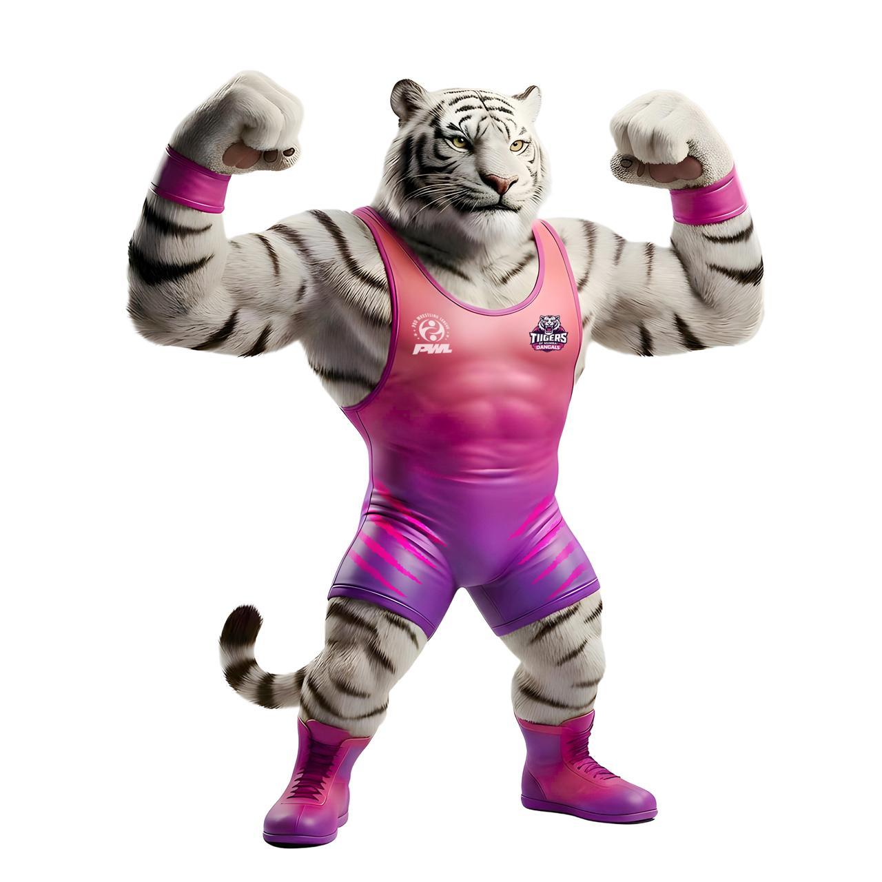 Tiigers of Mumbai Dangals Mascot